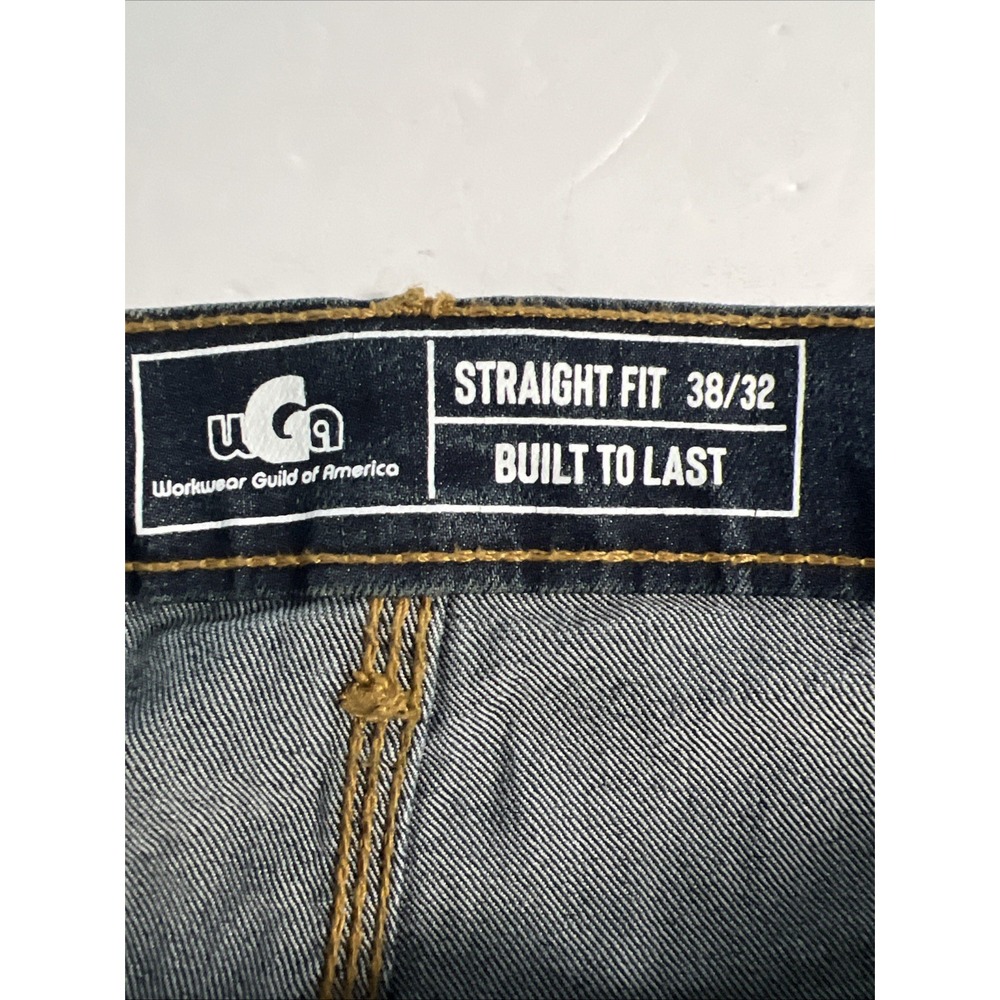 WGA Men's 38/32 Carpenters Flex Performance Pants Staright Fit‎ Orig. $78-New - Picture 4 of 9